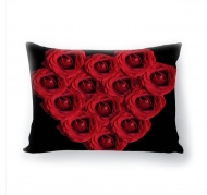 Подушка декоративная с 3D рисунком "Сердце"