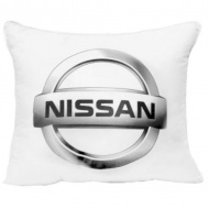 Автомобильная подушка 30 х 35 см "NISSAN"