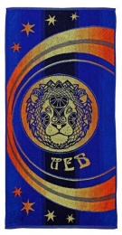 Полотенце 50х100 со знаком зодиака "Лев"