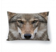 Подушка декоративная с 3D рисунком "Волк"