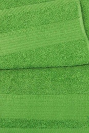 Полотенце махровое 70х140 бордюр №120-пл. 350гр/м²- (зеленое яблоко, 530)