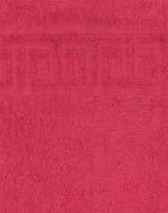 Полотенце махровое 70х140 "Темно-розовый" гладкокрашеное
